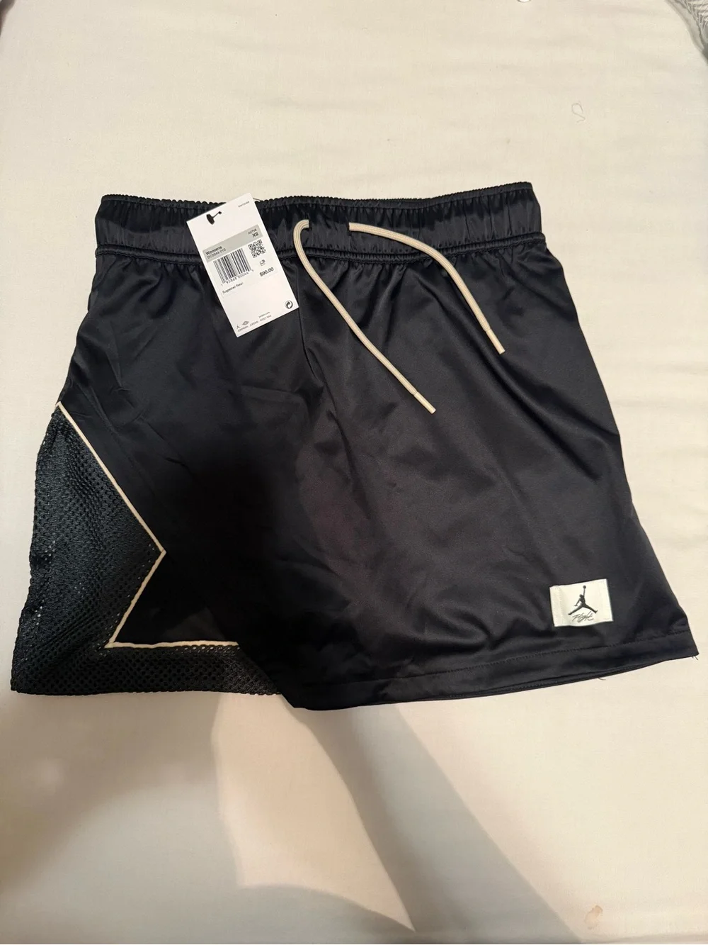 Nike Jordan Black Athletic Skirt with Shorts Attached